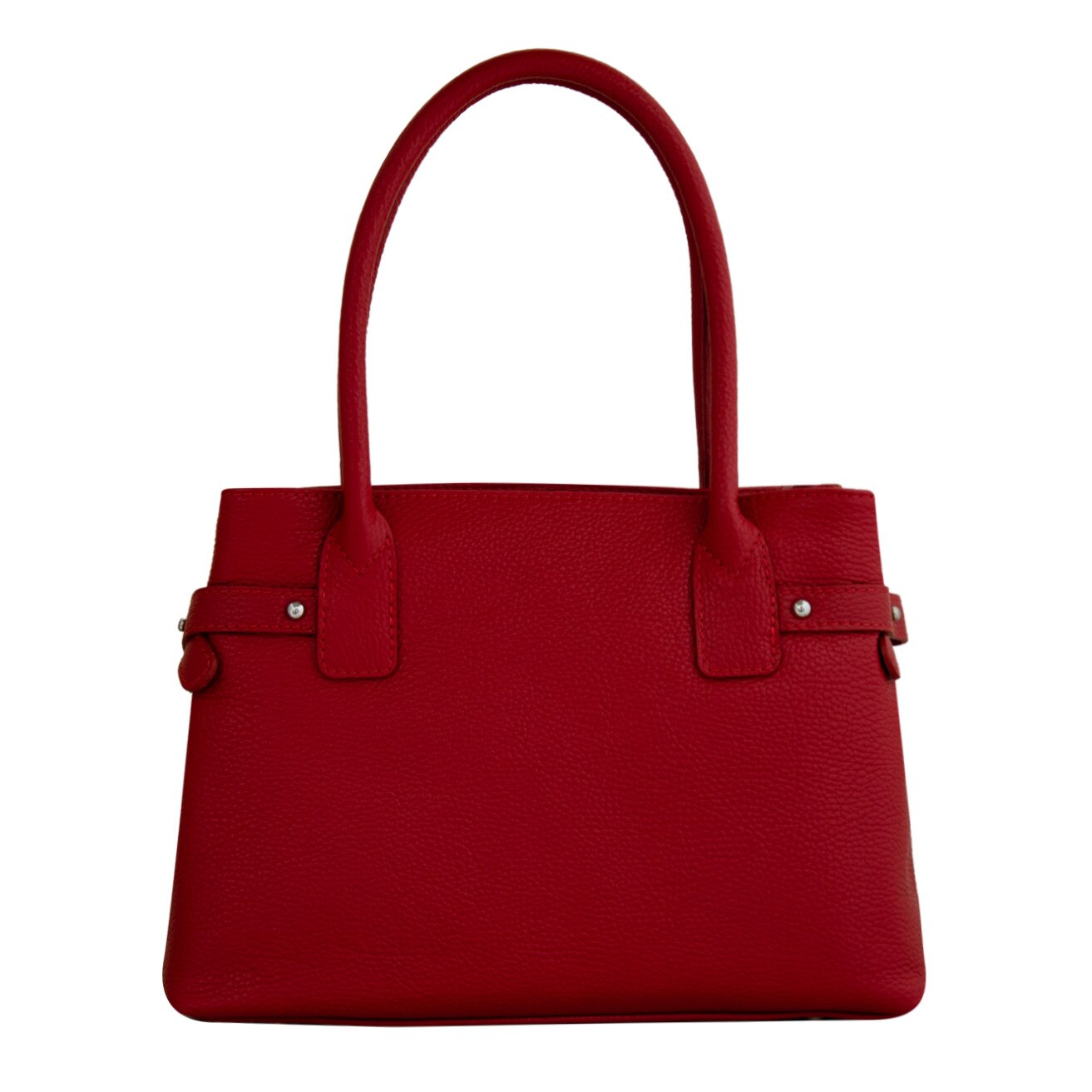 Geanta de dama din piele naturala Eva Bags, Nicole rosu