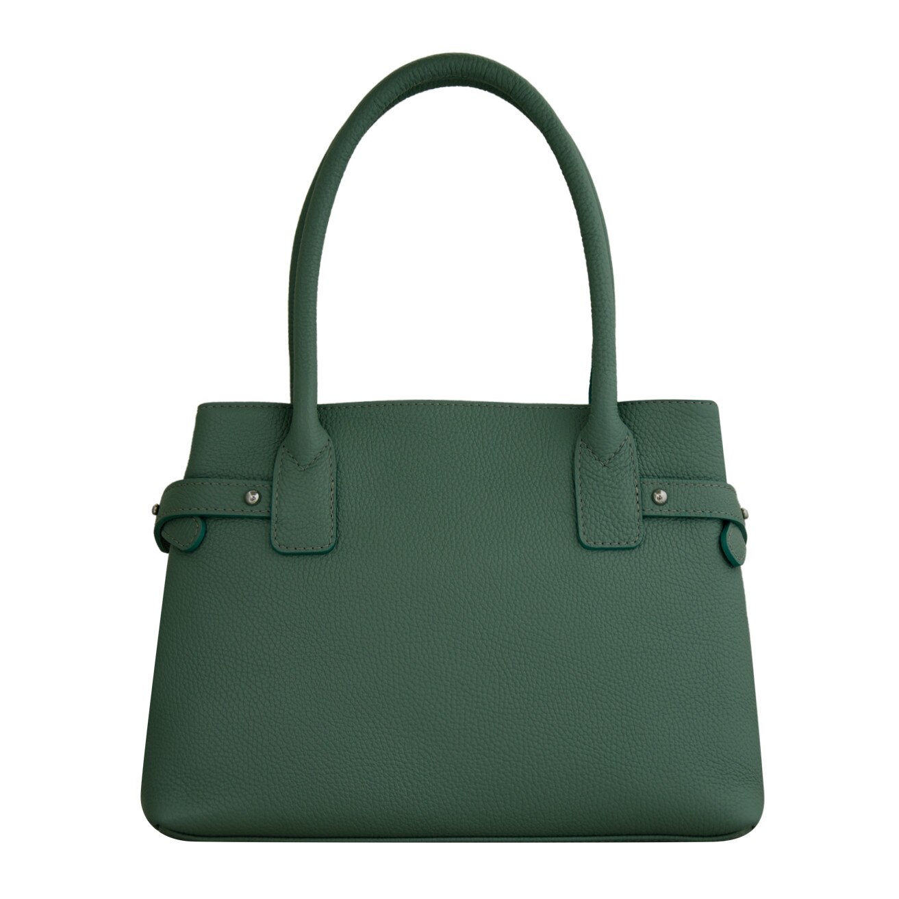 Geanta de dama din piele naturala Eva Bags, Nicole verde