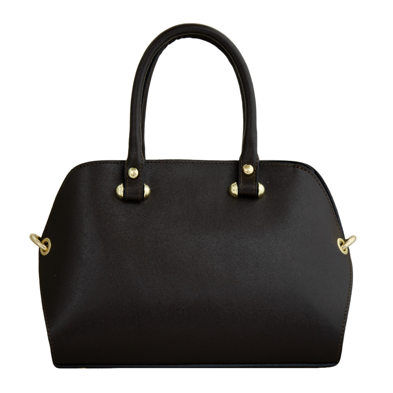 Geanta office de dama din piele naturala Eva Bags, Giana maro