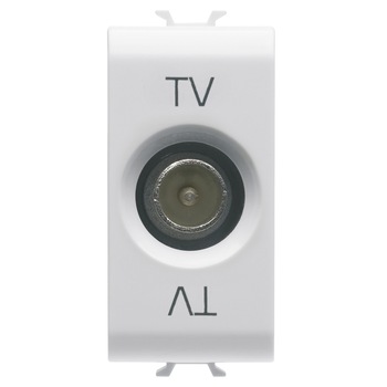 Priza Tv Directa, Modulara, 1M, Alb Priza Tv Directa, Modulara, 1M, Alb