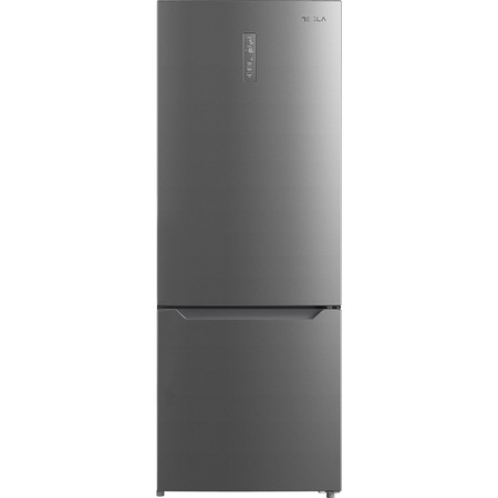 Combina frigorifica Tesla RC4200FMX, 416 l, NoFrost, Clasa A+, H 188 cm, Inox
