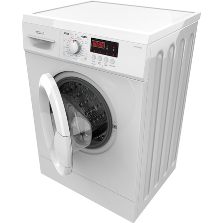 Masina de spalat rufe Tesla WF71260M, 7 kg, 1200 RPM, Clasa A++, Alb