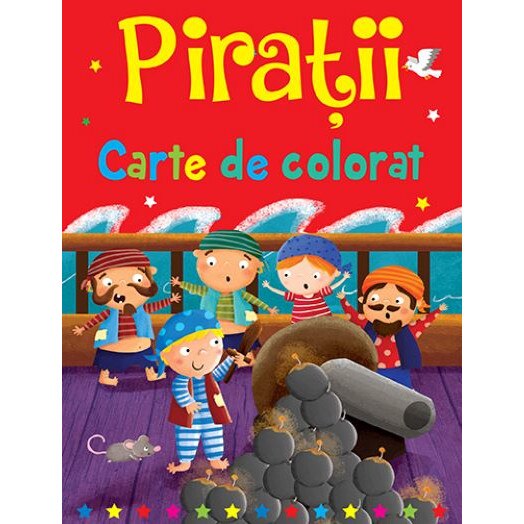 Carti de colorat pentru baieti, Ferma si Piratii
