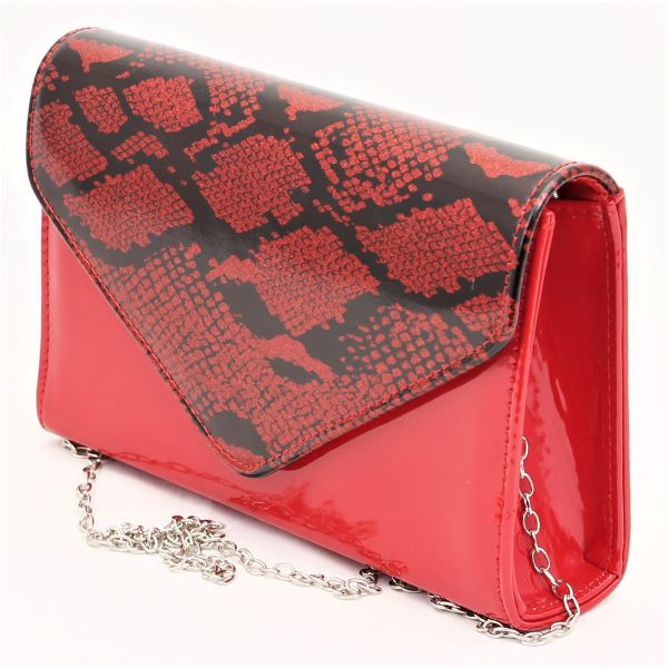 Geanta dama, Caza Pelletteria, model plic rosu