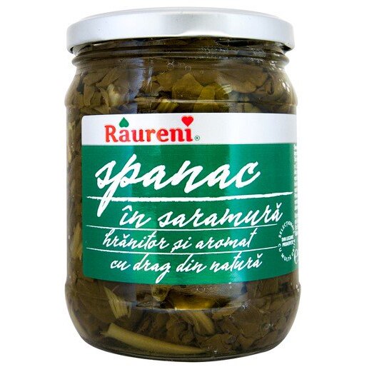 Spanac in saramura Raureni, 700g
