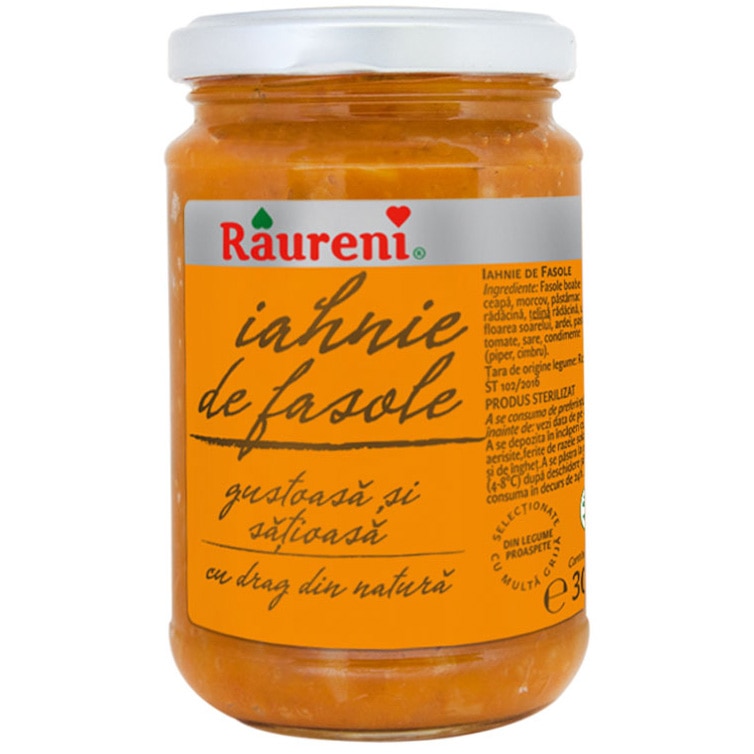 Iahnie de fasole Raureni, 300g