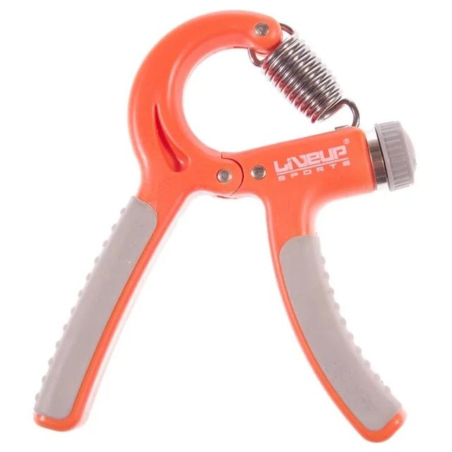 Dispozitiv antrenare mana LiveUp, Reglabile, 5-20 kg, Portocaliu