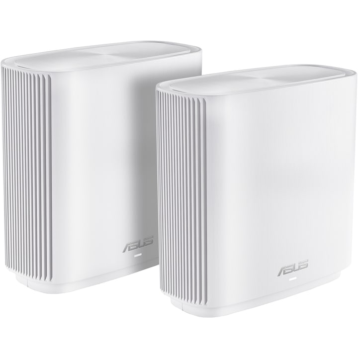 Asus ZenWiFi CT8 2 darabos fehér AC3000 Mbps Tri-band gigabit AiMesh mesh Wi-Fi router rendszer