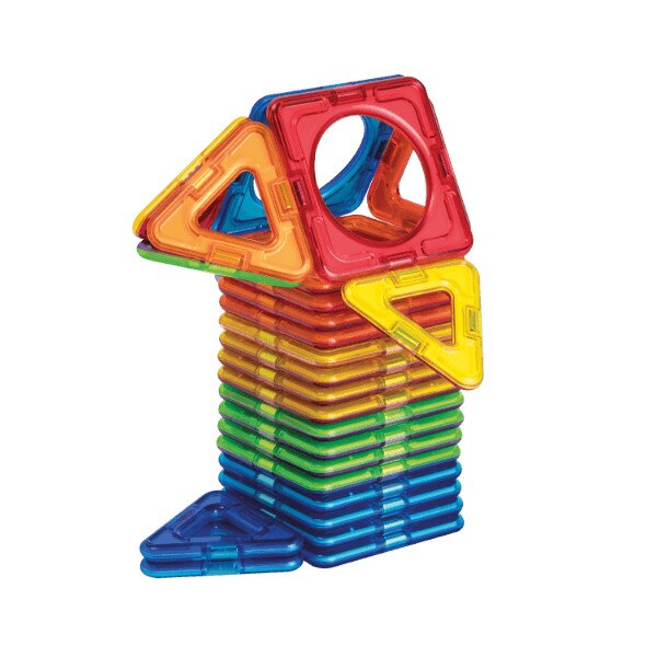 Joc de constructie magnetic Magformers Basic Plus, 26 piese