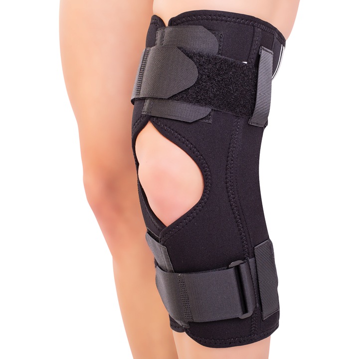 Orteza de genunchi mobila cu articulatii laterale, Triamed, Triagen, marimea 6
