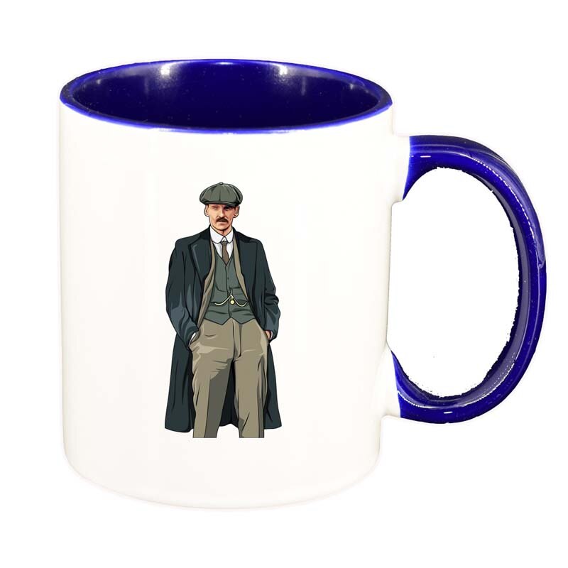 Cana Peaky Blinders, interior albastru inchis, 330ml, D1307