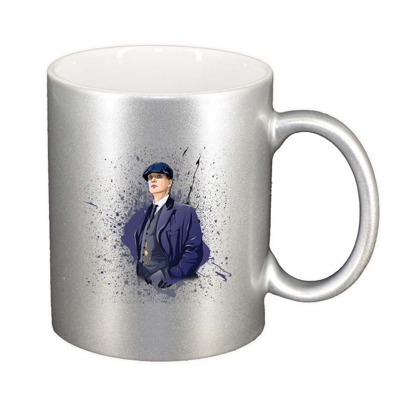 Cana Peaky Blinders, argintiu sidefata, 330ml, D1308