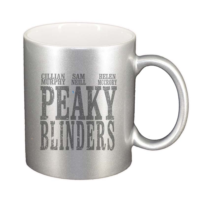 Cana Peaky Blinders, argintiu sidefata, 330ml, D1310