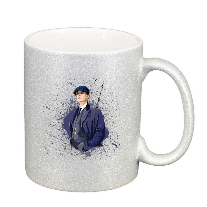 Cana Peaky Blinders, argintiu sidefata glitter, 330ml, D1308