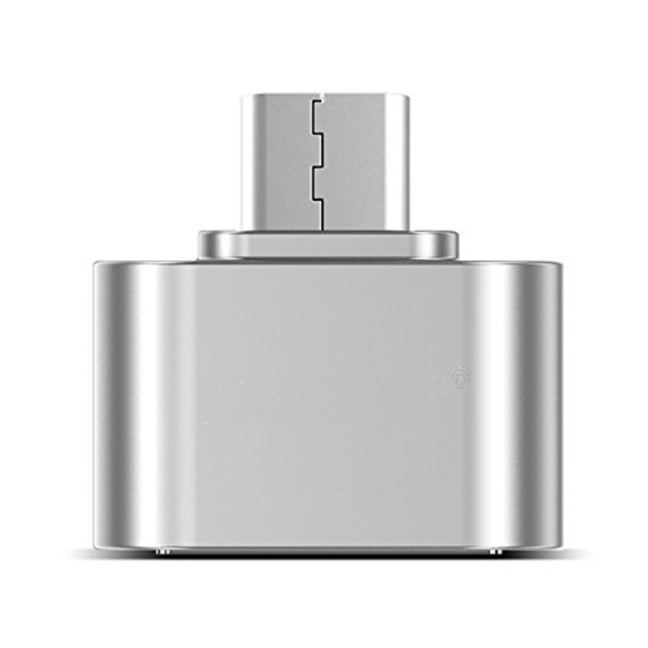 Преходник MTP OTG USB Type C към USB 3.0 Сив