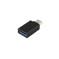 Adaptor Aluminium OTG USB Micro USB tata la USB 3.0 mama Black