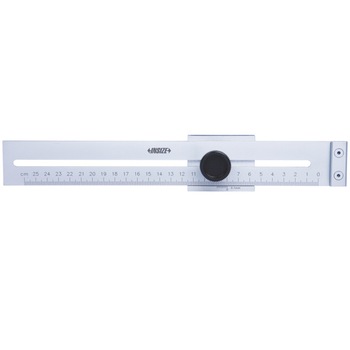 Rigla pentru marcare Insize, 0-200mm, Gradare 0.1mm Rigla pentru marcare Insize, 0-200mm, Gradare 0.1mm