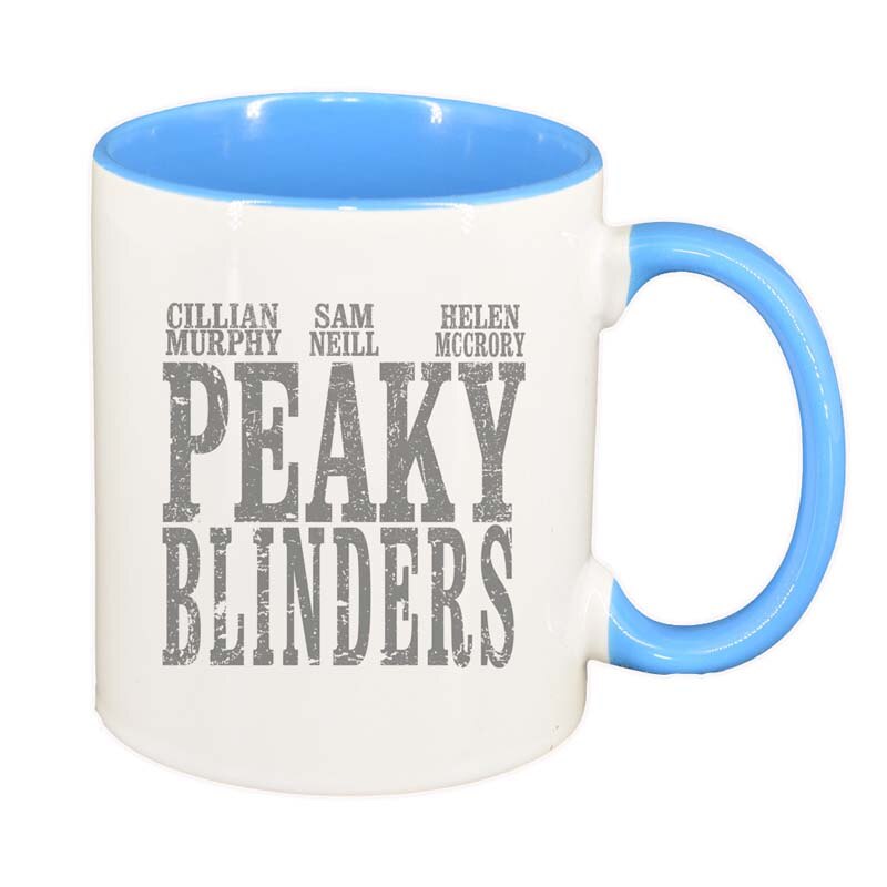 Cana Peaky Blinders, interior albastru, 330ml, D1310