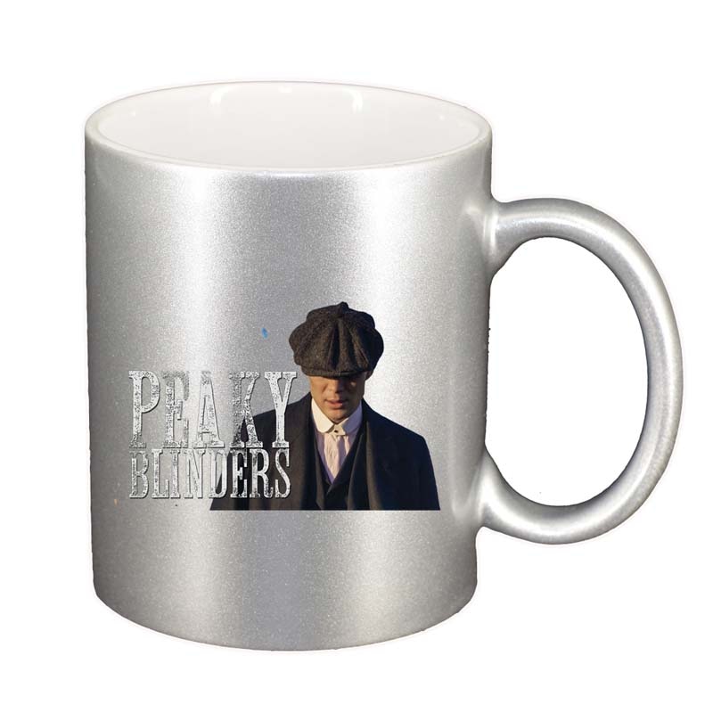 Cana Peaky Blinders, argintiu sidefata, 330ml, D1309