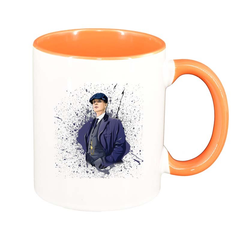 Cana Peaky Blinders, interior portocaliu, 330ml, D1308