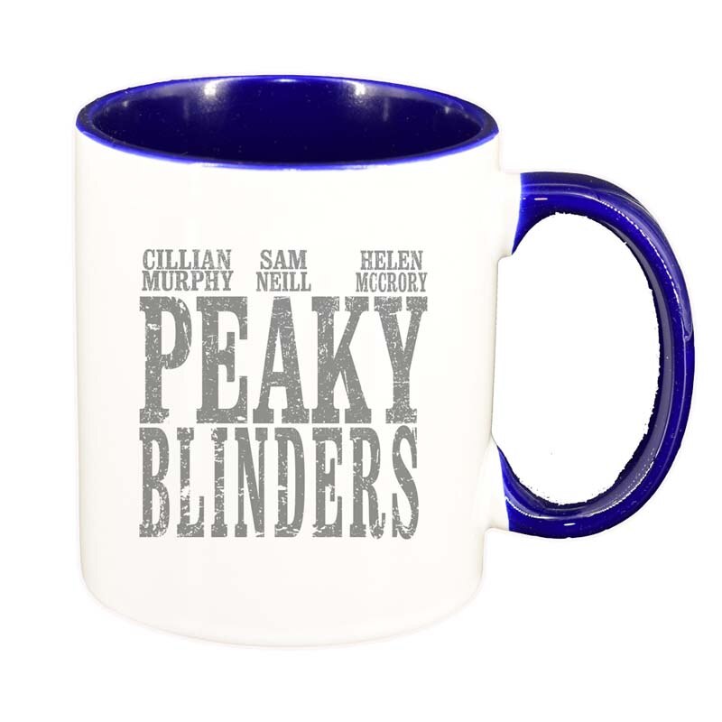 Cana Peaky Blinders, interior albastru inchis, 330ml, D1310
