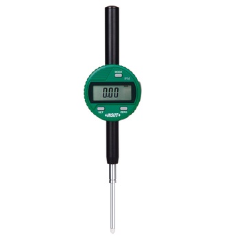 Ceas comparator digital Insize, IP54, Citire 0.01mm, Interval de masura 50.8mm, Oprire automata, Negru/Verde Ceas comparator digital Insize, IP54, Citire 0.01mm, Interval de masura 50.8mm, Oprire automata, Negru/Verde
