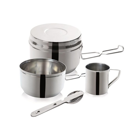 Set serviciu 7 pcs din otel inoxidabil , pentru picnic/camping , Grunberg IGR3081