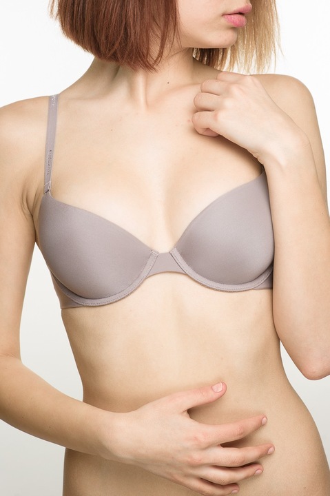 Sutien maro nisip cu armatura