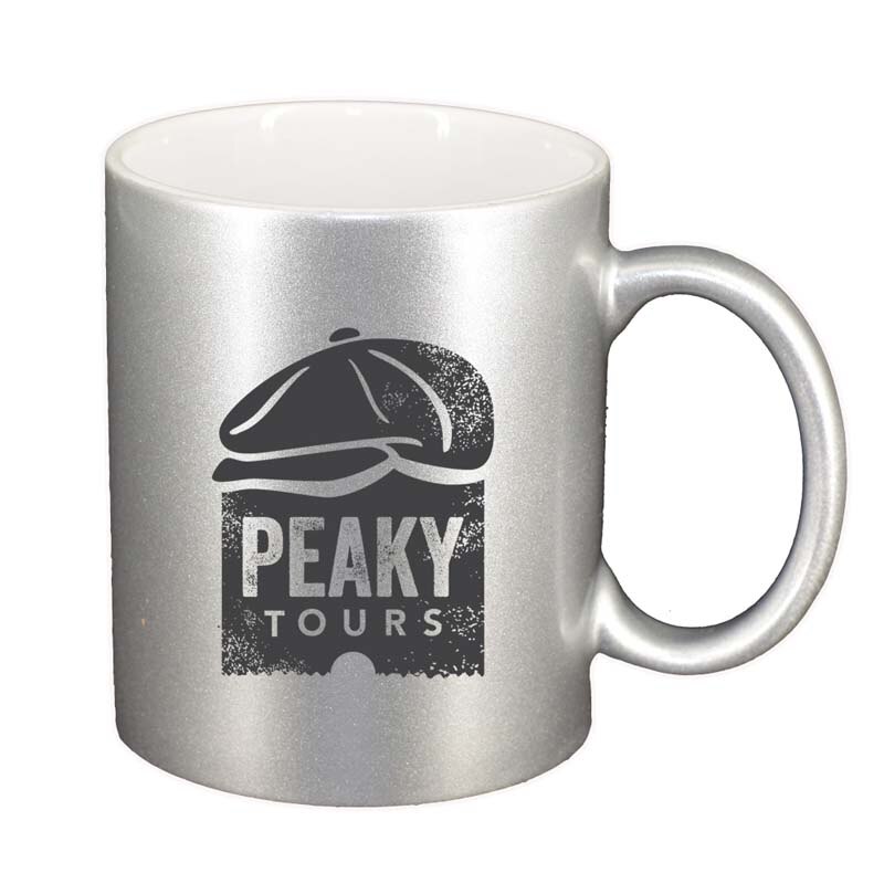 Cana Peaky Blinders, argintiu sidefata, 330ml, D1311