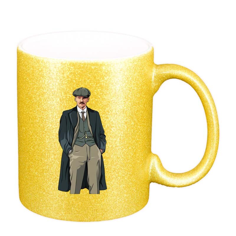 Cana Peaky Blinders, auriu sidefata glitter, 330ml, D1307