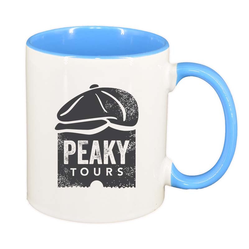 Cana Peaky Blinders, interior albastru, 330ml, D1311