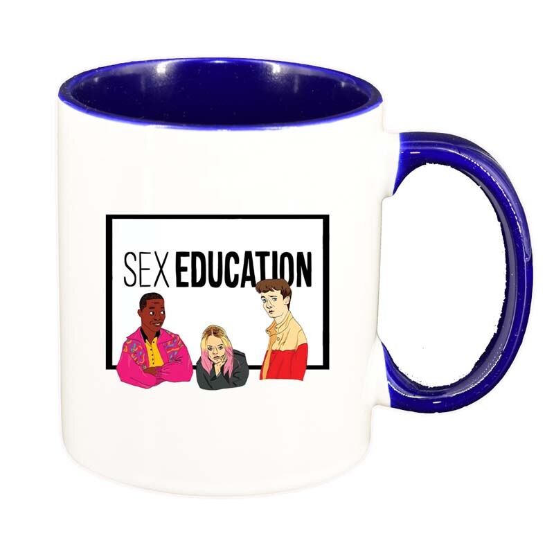 Cana Sex Education, Movie, interior albastru inchis, 330ml, D1330