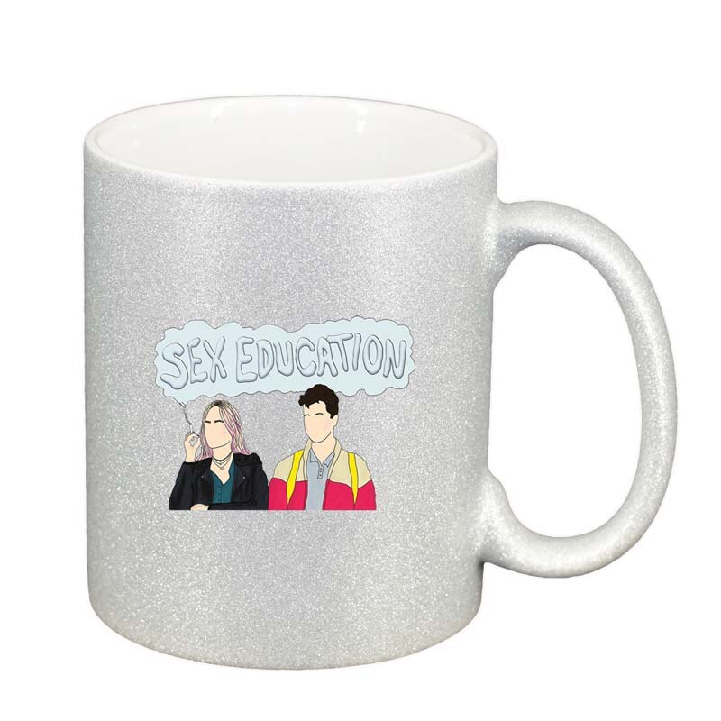 Cana Sex Education, Movie, argintiu sidefata glitter, 330ml, D1329