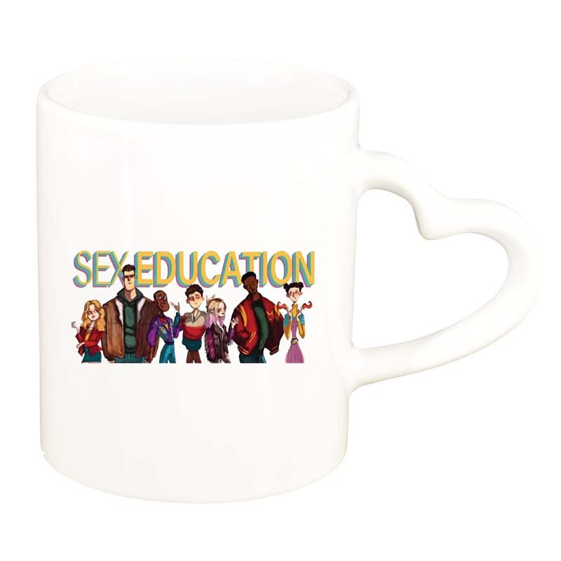 Cana Sex Education, Movie, alb, maner inima, 330ml, D1332