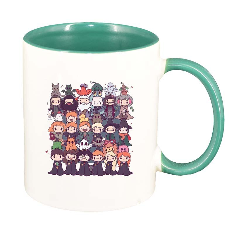 Cana Harry Potter, interior verde, 330ml, D1335