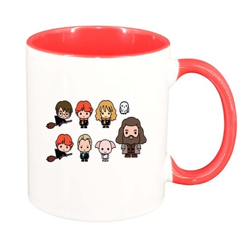 Cana Harry Potter, interior rosu, 330ml, D1336 Cana Harry Potter, interior rosu, 330ml, D1336