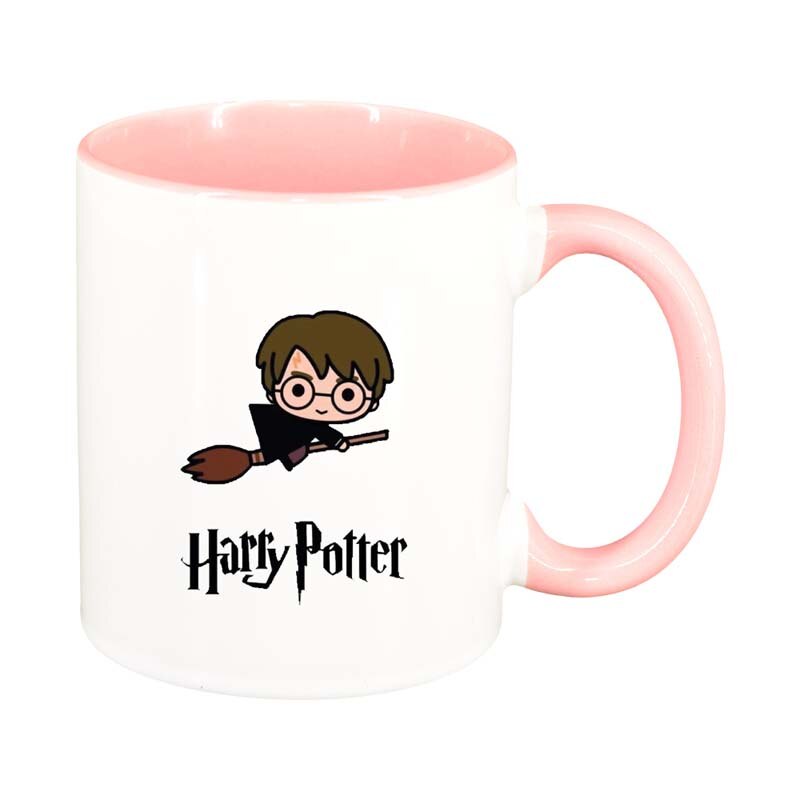 Cana Harry Potter, interior roz, 330ml, D1337