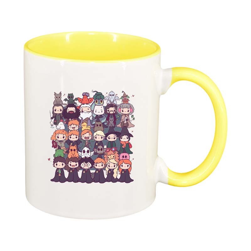 Cana Harry Potter, interior galben, 330ml, D1335