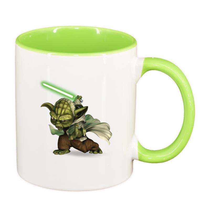 Cana Star Wars, Yoda, interior verde deschis, 330ml, D1324