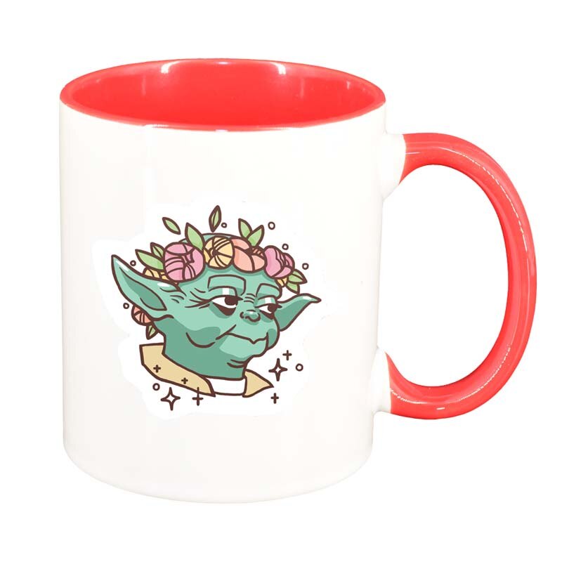 Cana Star Wars, Yoda, interior rosu, 330ml, D1326