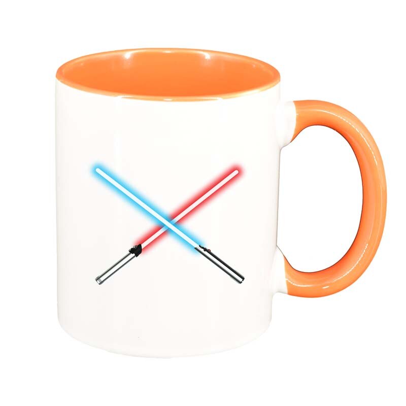 Cana Star Wars, Laser Sword, interior portocaliu, 330ml, D1327