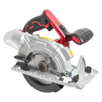 Fierastrau circular manual Raider, 4200 rpm, 165 mm, functie laser, ghidaj paralel, sistem evacuare praf, fara acumulator Fierastrau circular manual Raider, 4200 rpm, 165 mm, functie laser, ghidaj paralel, sistem evacuare praf, fara acumulator