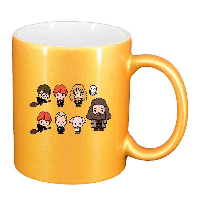 Cana Harry Potter, auriu sidefata, 330ml, D1336