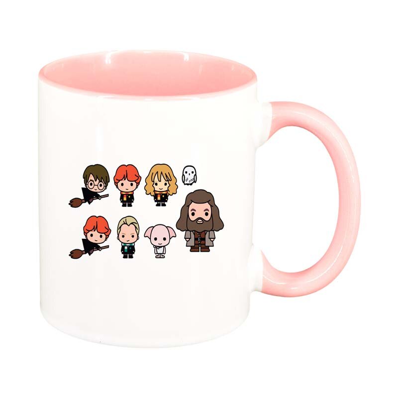 Cana Harry Potter, interior roz, 330ml, D1336