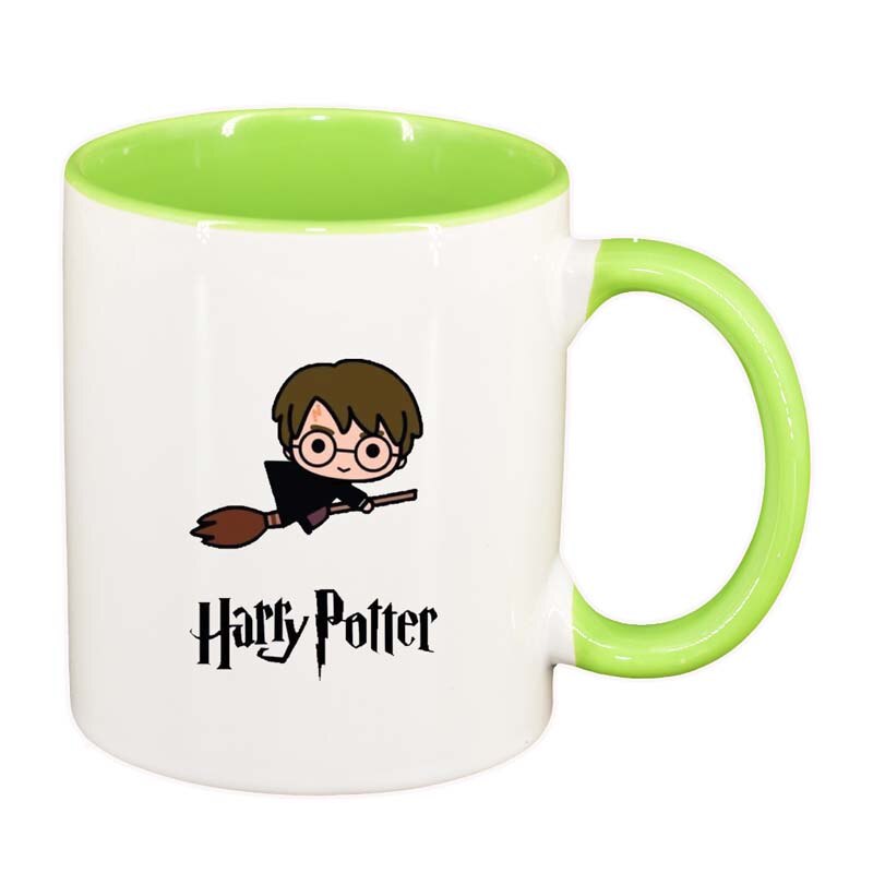 Cana Harry Potter, interior verde deschis, 330ml, D1337