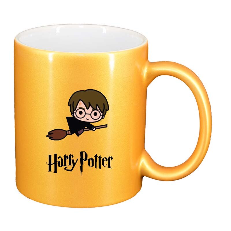 Cana Harry Potter, auriu sidefata, 330ml, D1337