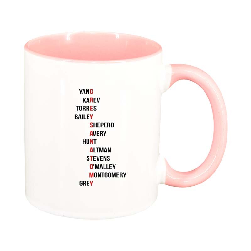 Cana Gray's Anatomy, Movie, interior roz, 330ml, D1339