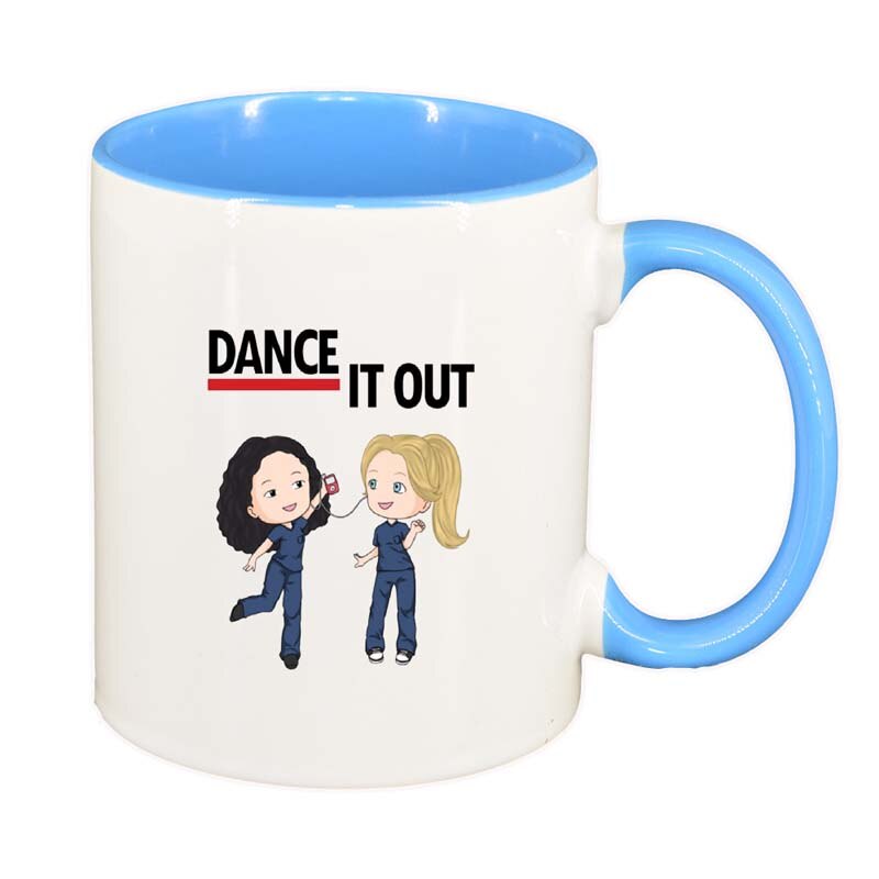 Cana Gray's Anatomy, Movie, interior albastru, 330ml, D1340