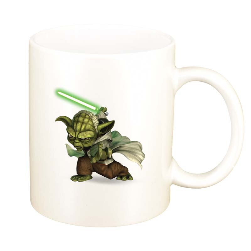 Cana Star Wars, Yoda, alb sidefata, 330ml, D1324