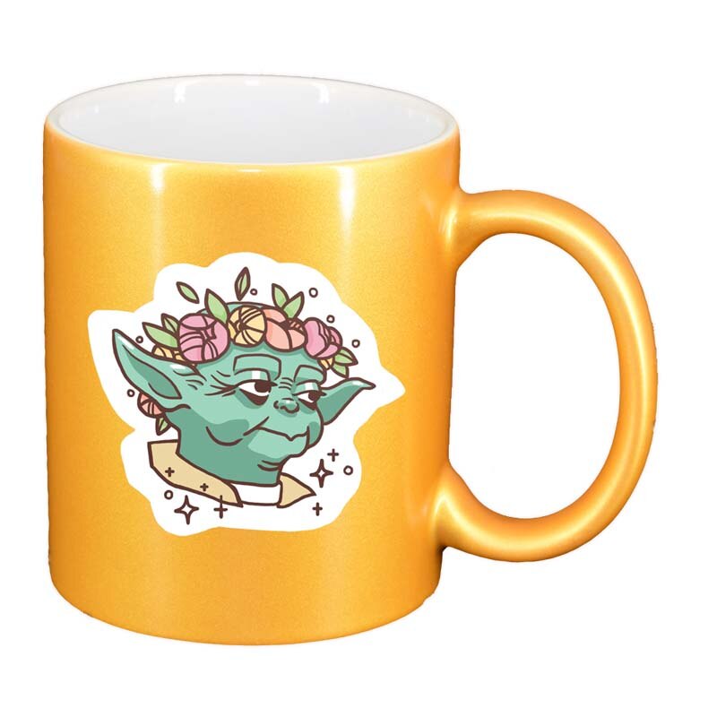 Cana Star Wars, Yoda, auriu sidefata, 330ml, D1326